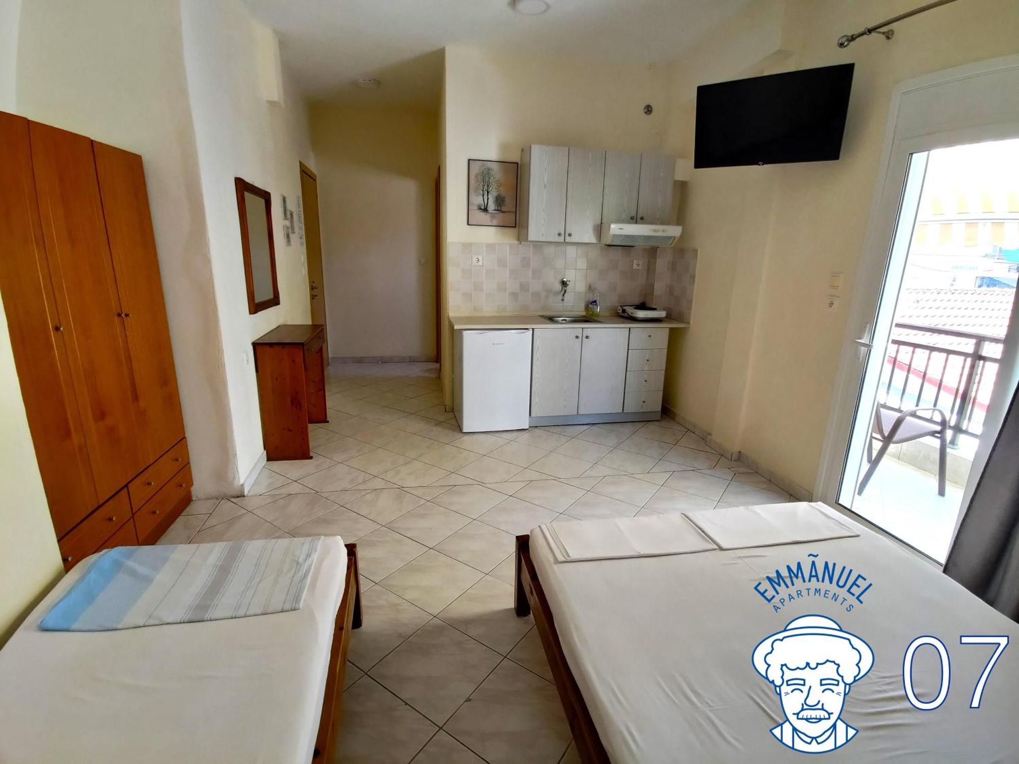 Emmanuel Apartments Paralía 外观 照片